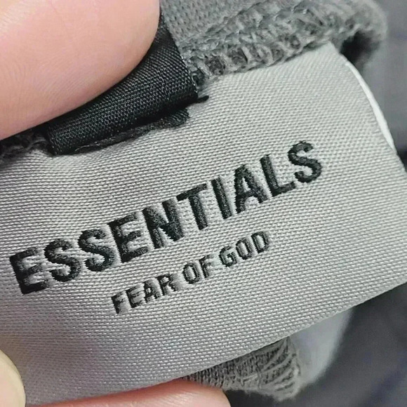 Essentials Fear Of God Jogger Pants Small - Gray Cotton Blend Women's 23CT - Picture 5 of 7